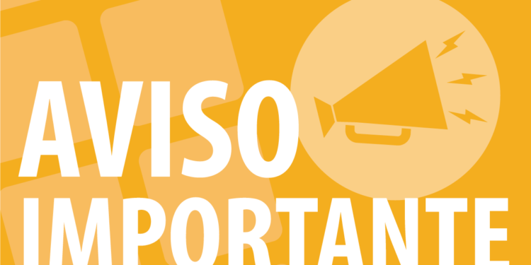 Comunicado de Indisponibilidade Temporária – Número de Contato