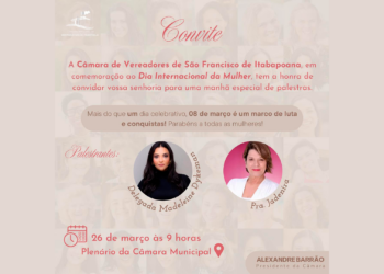 Câmara Municipal de São Francisco de Itabapoana promove evento especial em homenagem ao Mês da Mulher